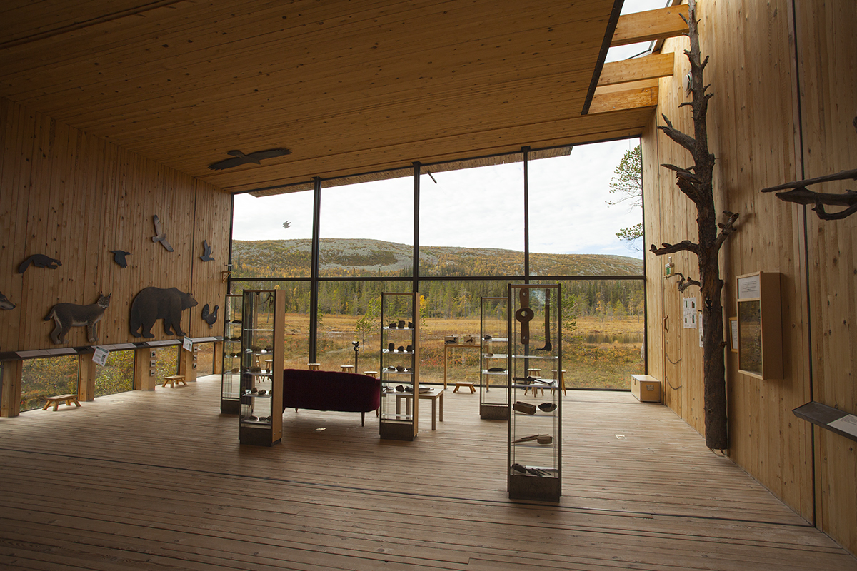 National park center in Sweden