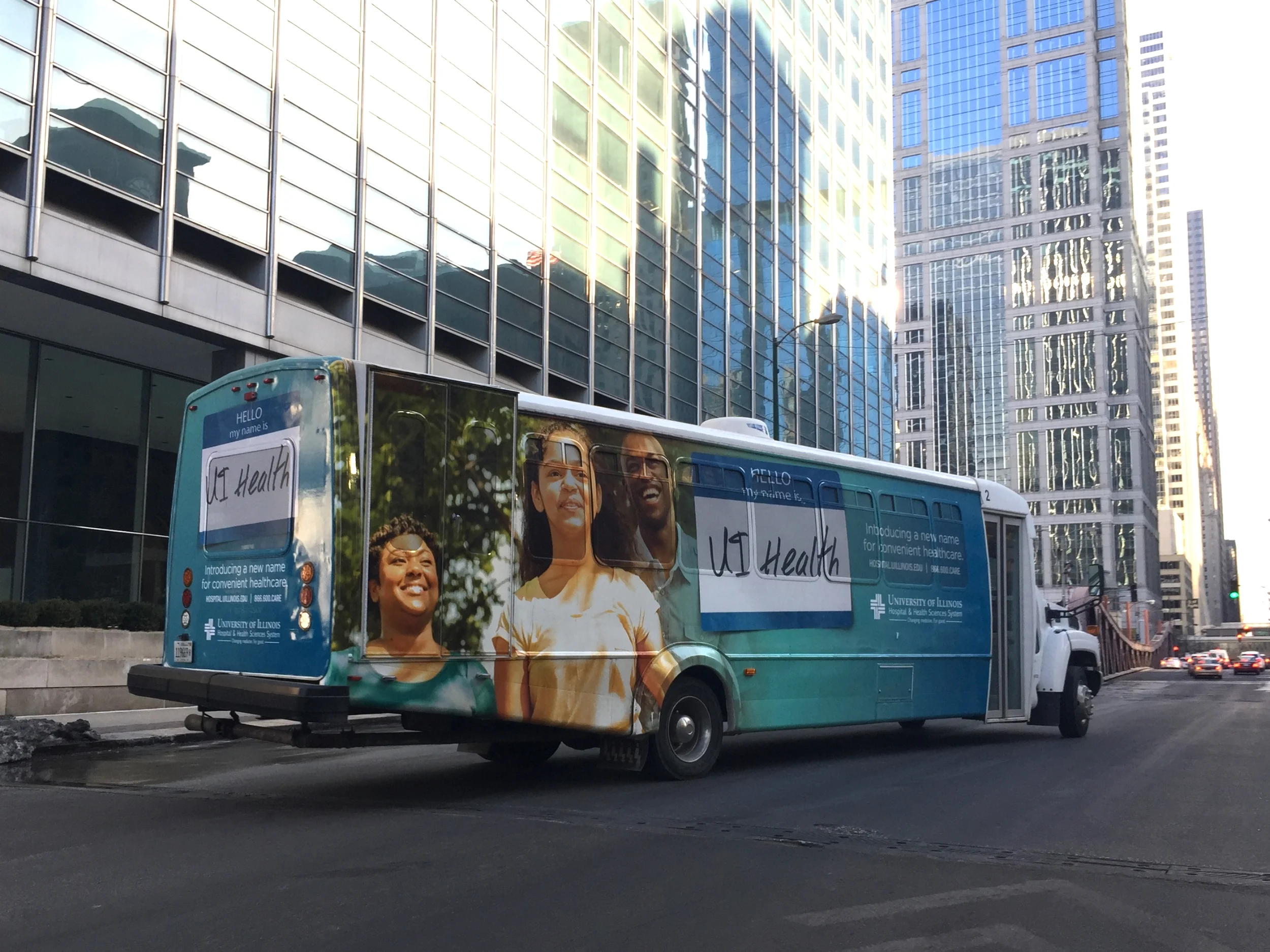 “Working with View Chicago is seamless, efficient, and easy. I appreciate their quick response any time I have a question or need an update on my organization’s current campaign. View’s inventory of HotSpots all over Chicago have proved to be very successful for UI Health. We’ve received dozens of comments from people who’ve seen our campaign. In particular, the transit wrap in the Loop has sparked great awareness and enthusiastic response from employees and patients.” - Cayce Mallen, Director of Marketing, UI Health
