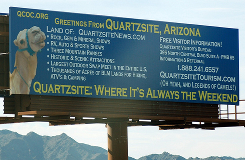 This billboard copy… Not so clean…