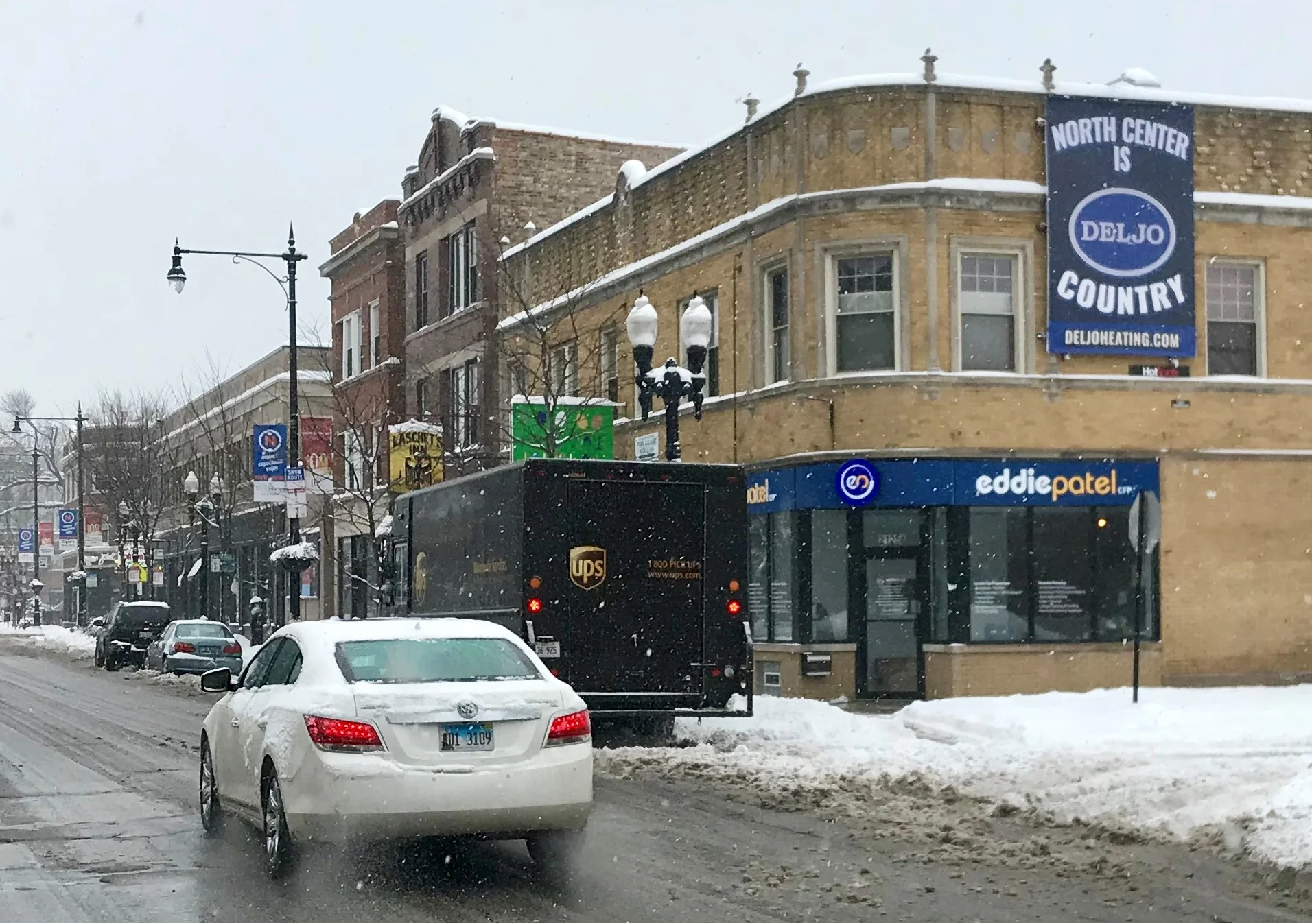 Billboards in North Center