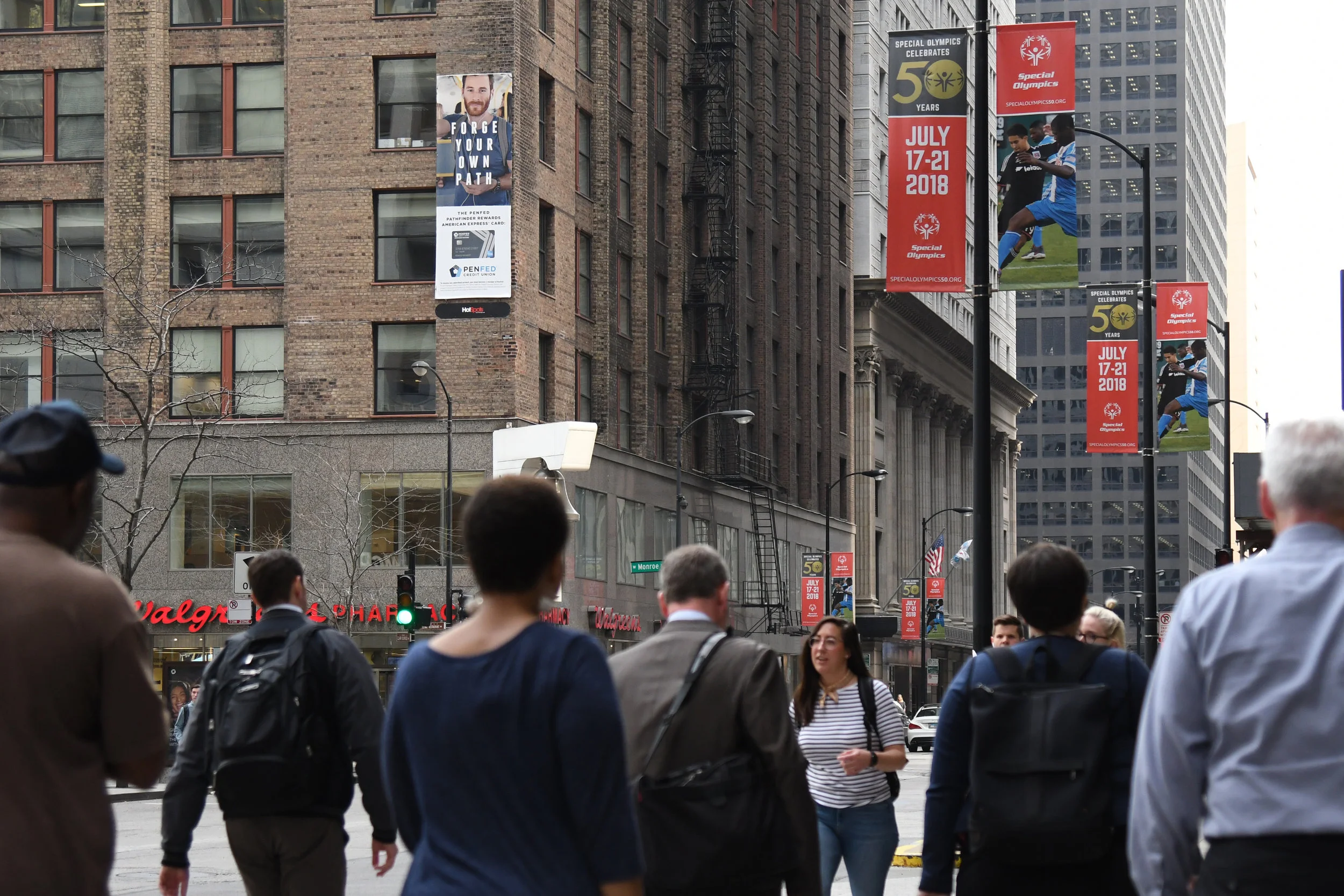 Billboards in Downtown – Loop