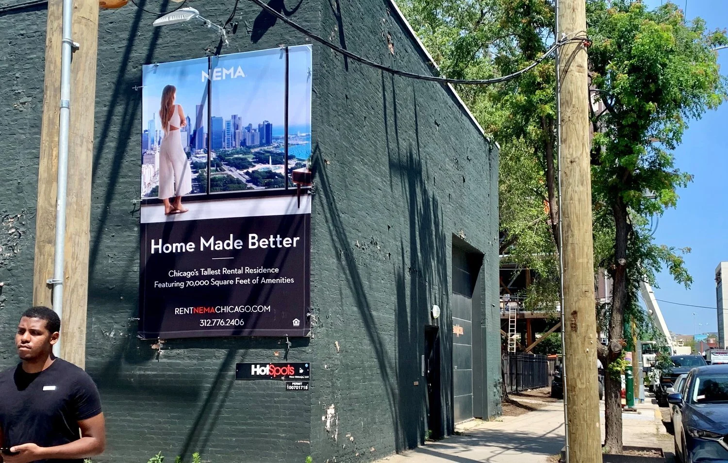 Cost and Locations of Billboards in Fulton Market, Chicago