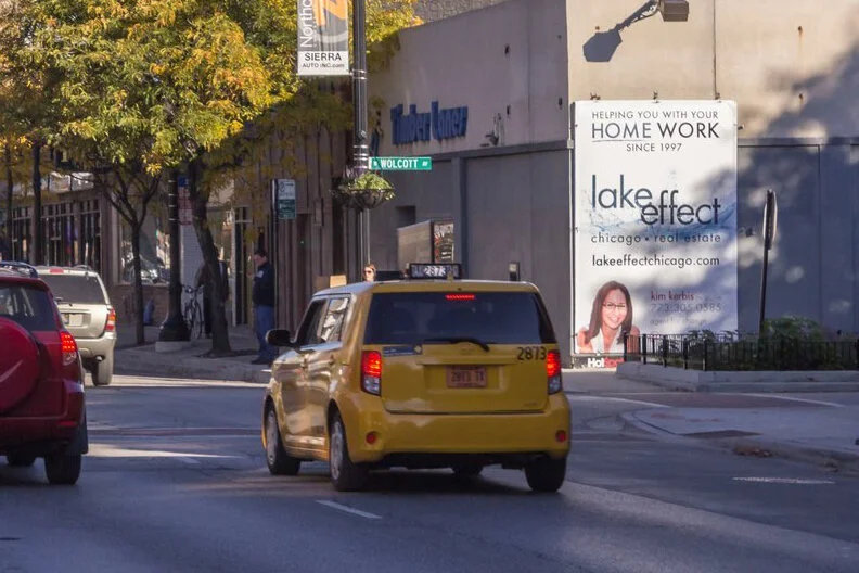 Cost and Locations of Billboards in North Center, Chicago