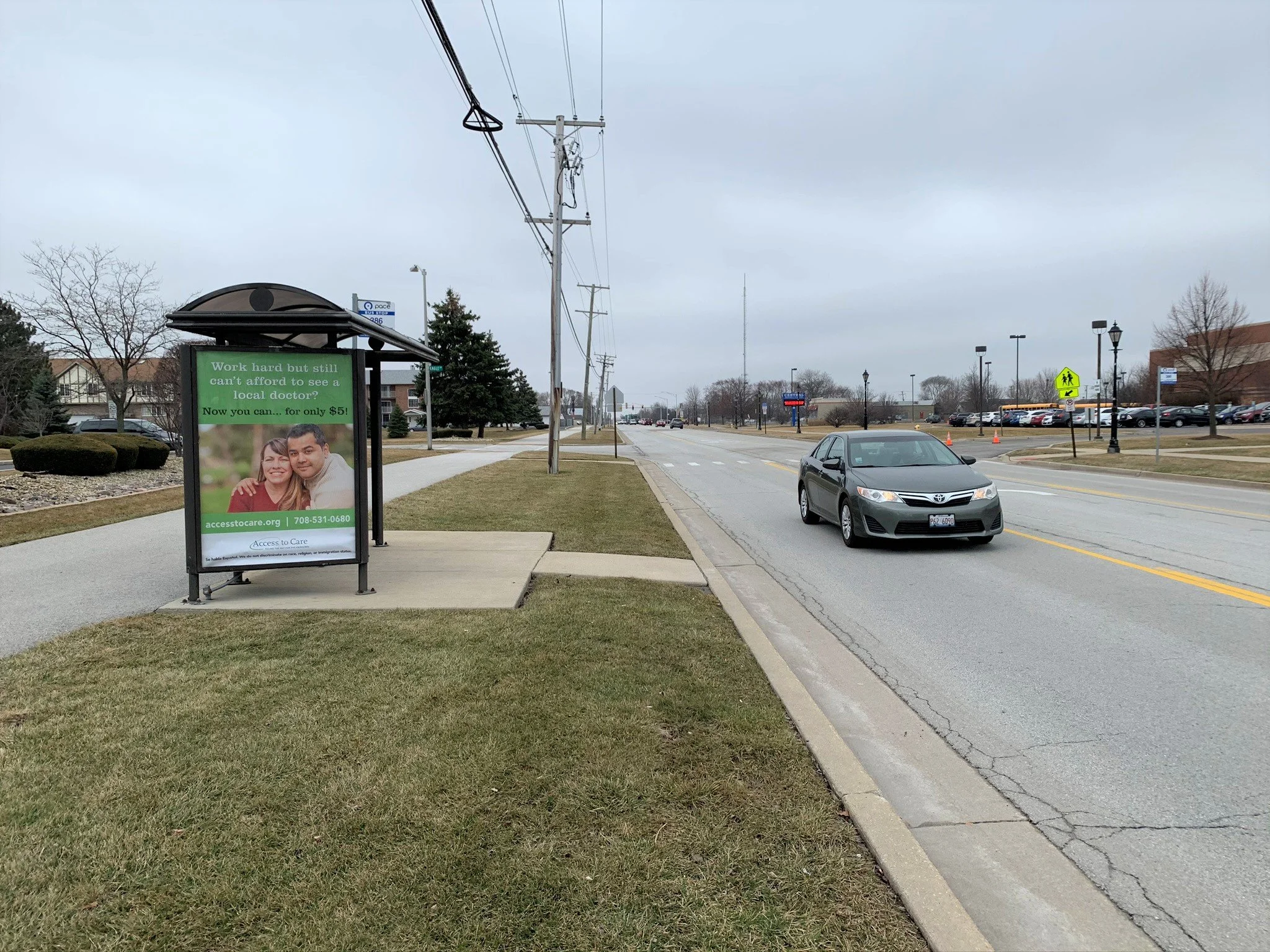 Cost and Locations of Street Furniture Panels in Tinley Park, IL