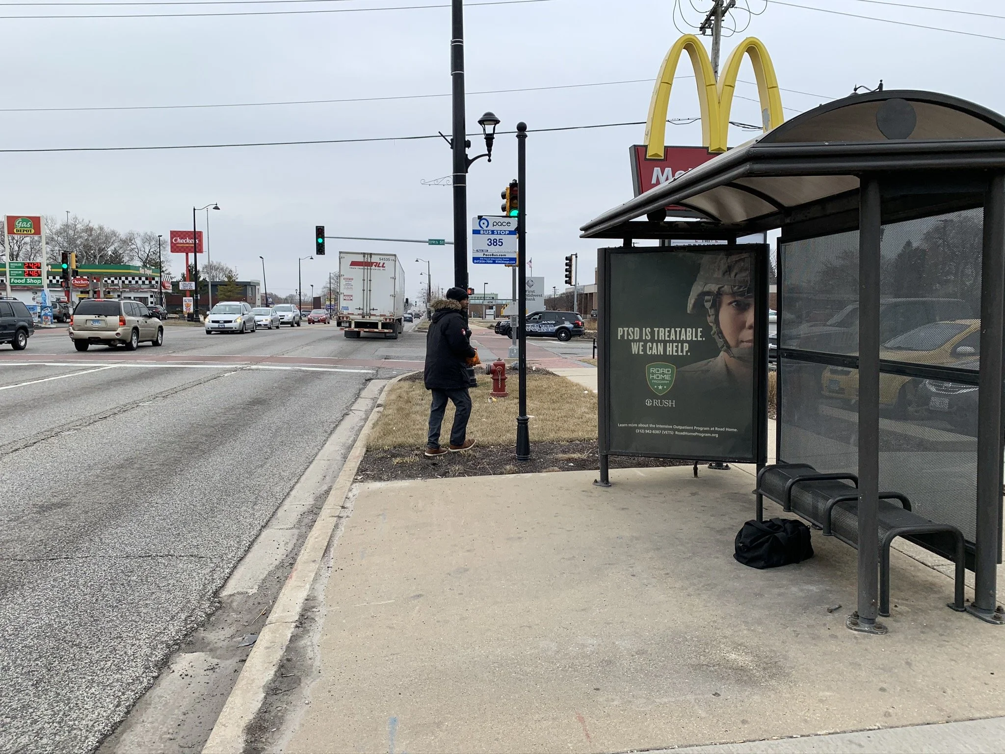 Cost and Locations of Street Furniture Panels in Alsip, IL