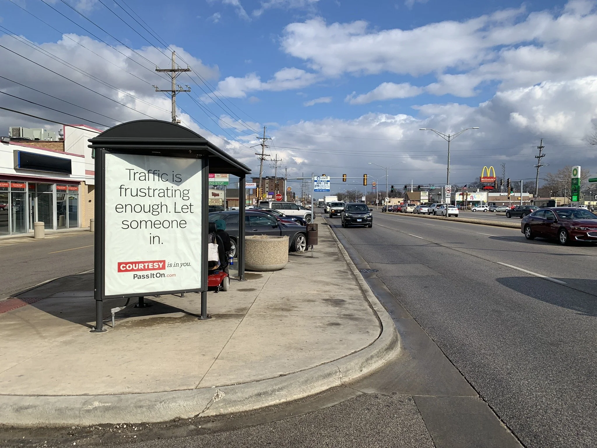 Cost and Locations of Street Furniture Panels in Northlake, IL 