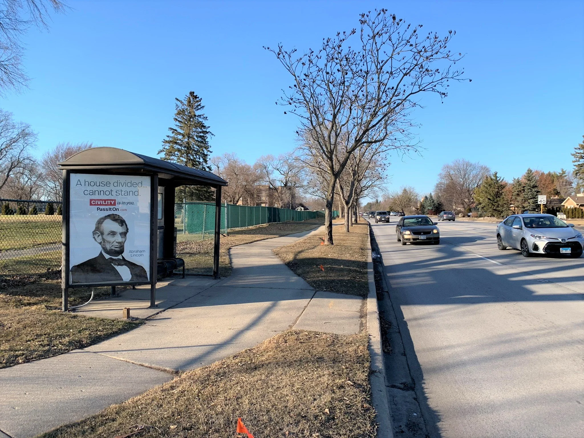 Cost and Locations of Street Furniture Panels in Evergreen Park, IL