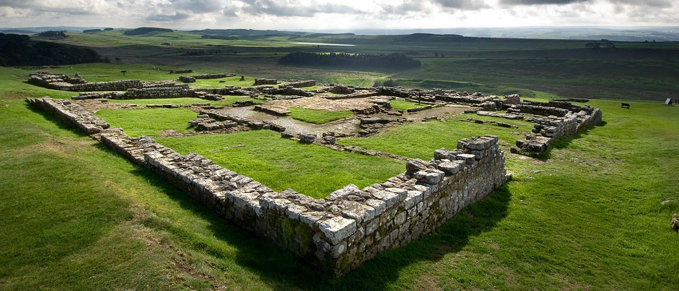 Housesteads Roman Fort on Hadrian's Wall at Hexham
