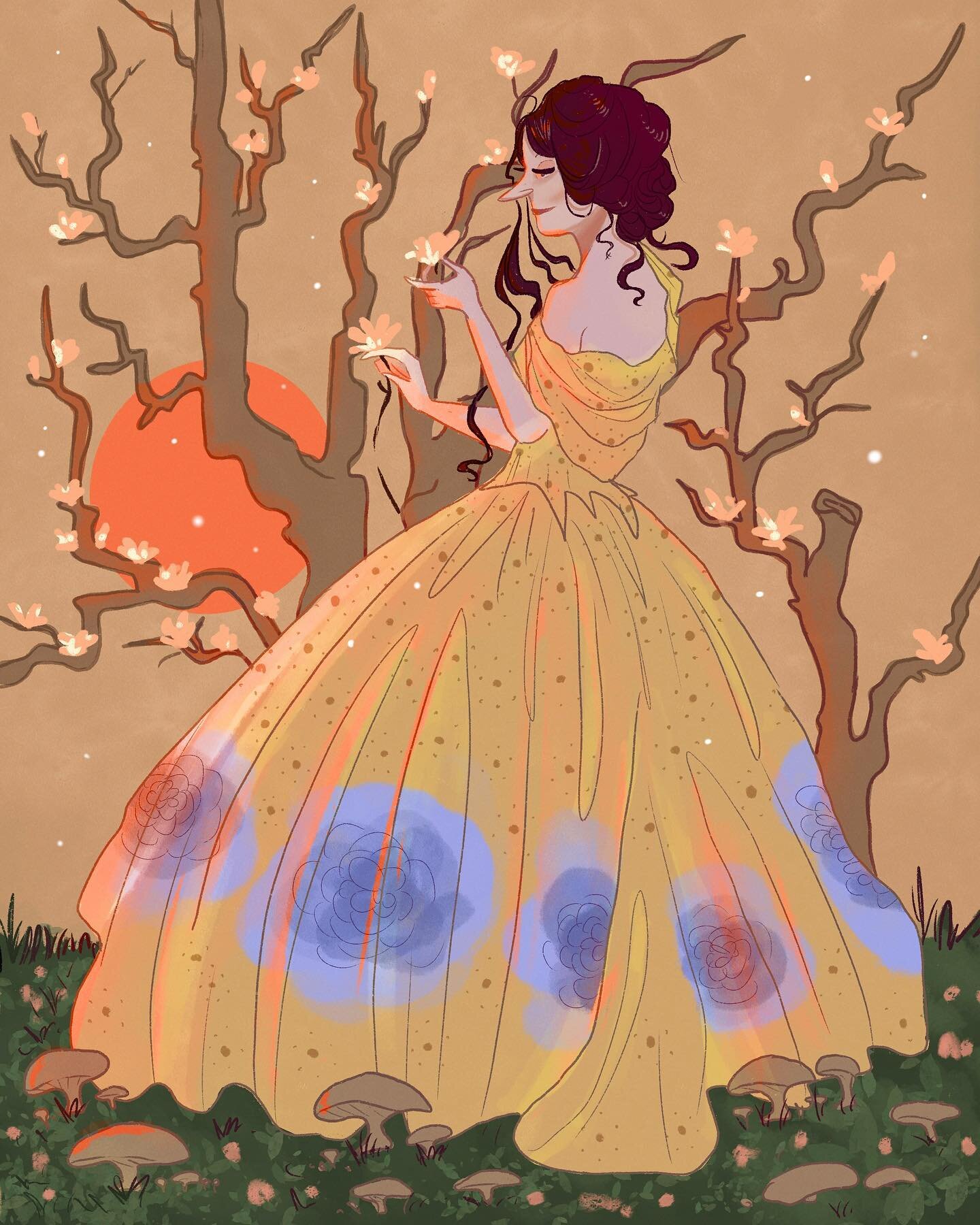 Better late than never on the final #monthofmasters entry! I was dealing with my chronic wrist issues and wanted to make sure I was feeling a bit better before I finished this one up! 

For free choice, I went with a piece by Marjorie Miller. There s