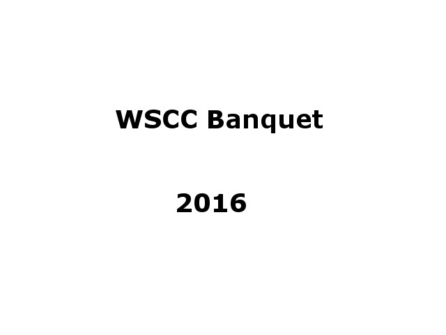 WSCC Banquet
