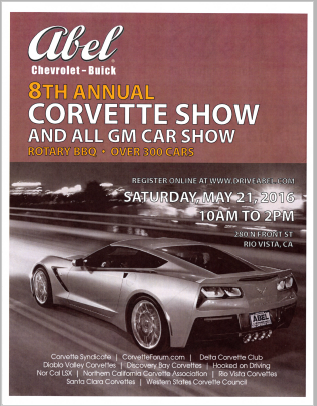 Abel 8th annual Corvette and All GM Car Show