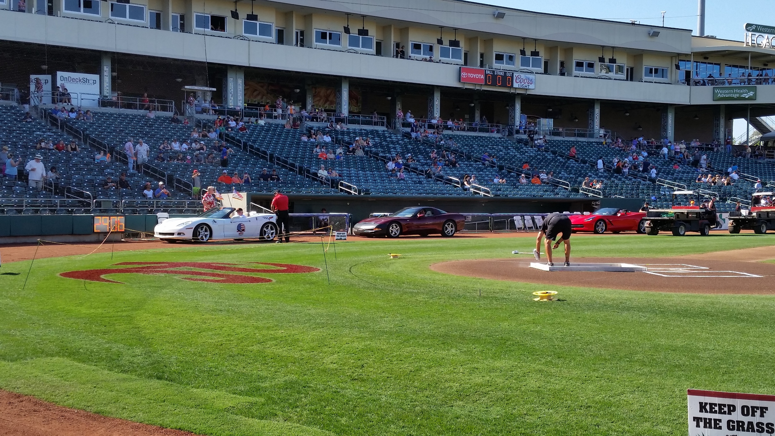 River Cats Baseball Game