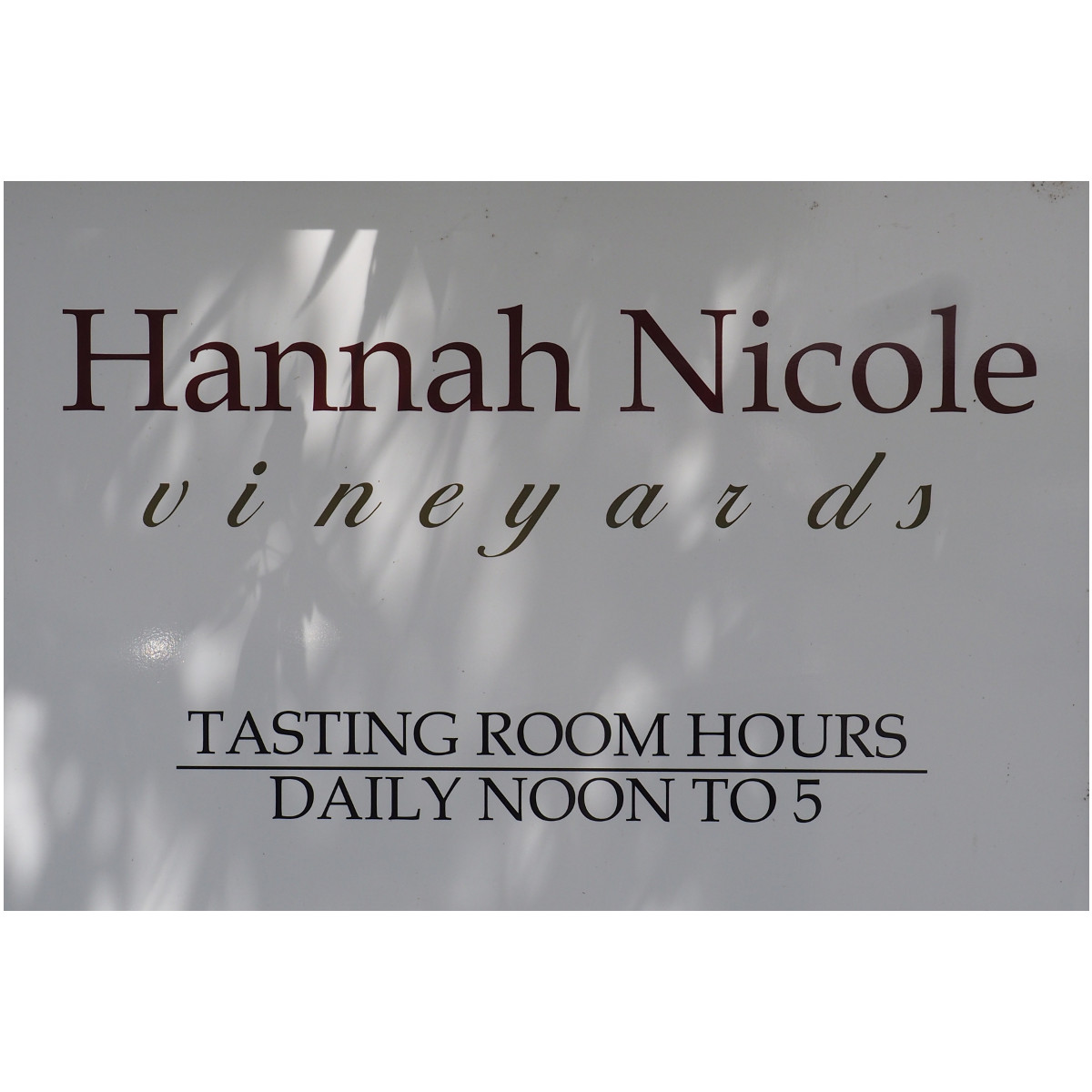 Hannah Nicole Winery Run