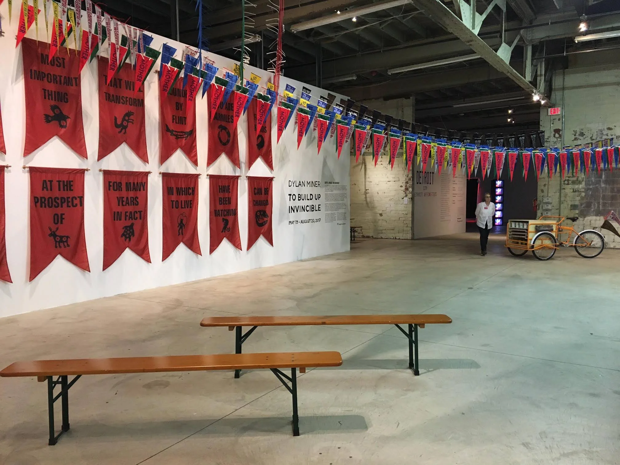 To Build Up Invincible, Museum of Contemporary Art Detroit, 2017