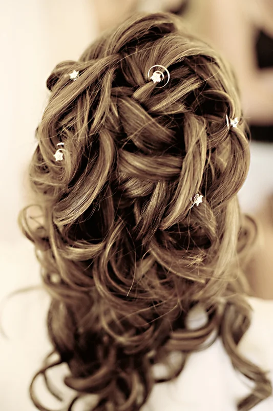 bridal hair