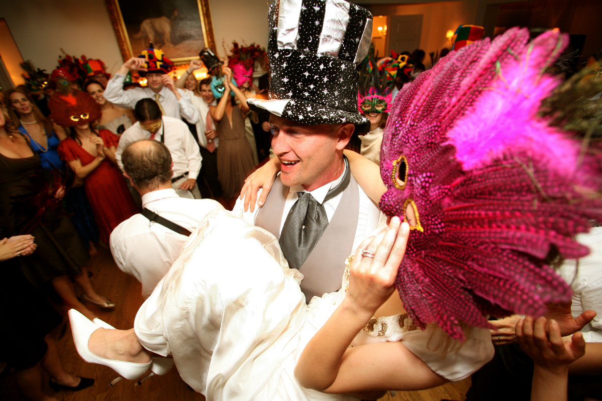 fun wedding receptions
