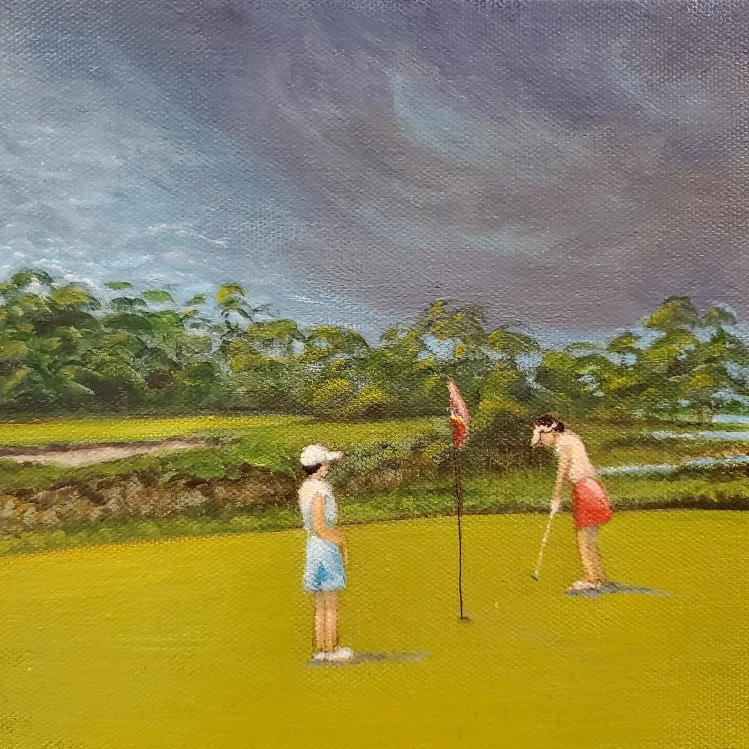 MAKE THE PUTT AND GET OUTA THERE