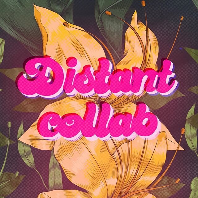 I&rsquo;m super excited about this collab with @aliaa.elkalyoubi as part of the @distantcollabs initiative! Allia lives in Egypt and I&rsquo;m in Michigan, which makes this a super long distance collab! Her work is incredible, check it out when you h