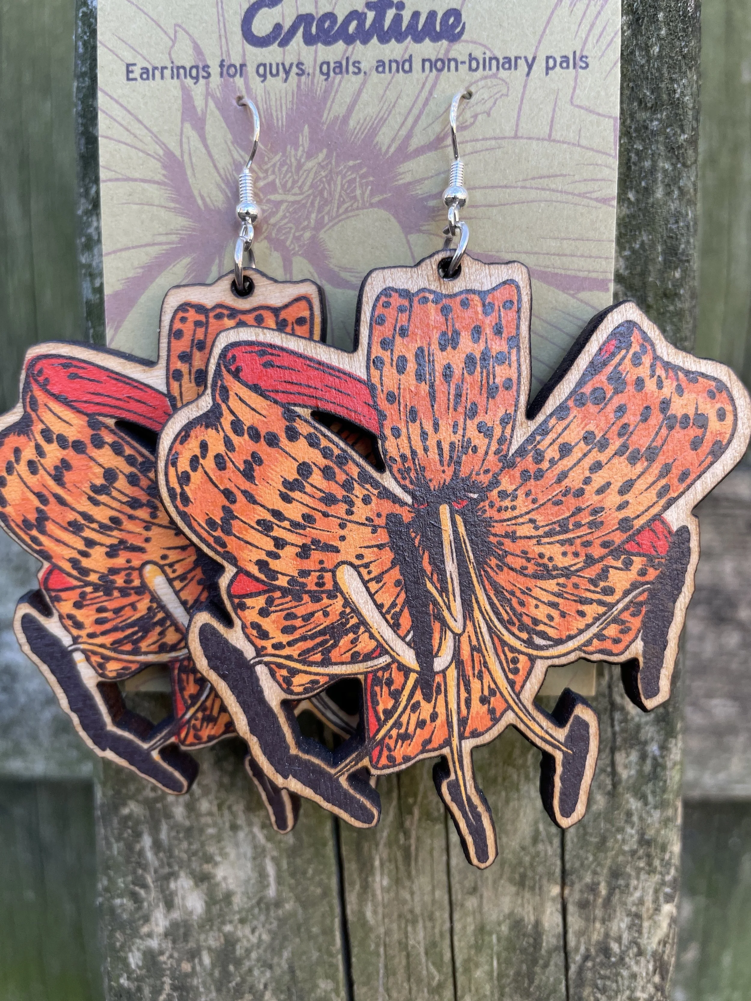Old Growth Creative Tiger Lily Earrings 2.jpeg