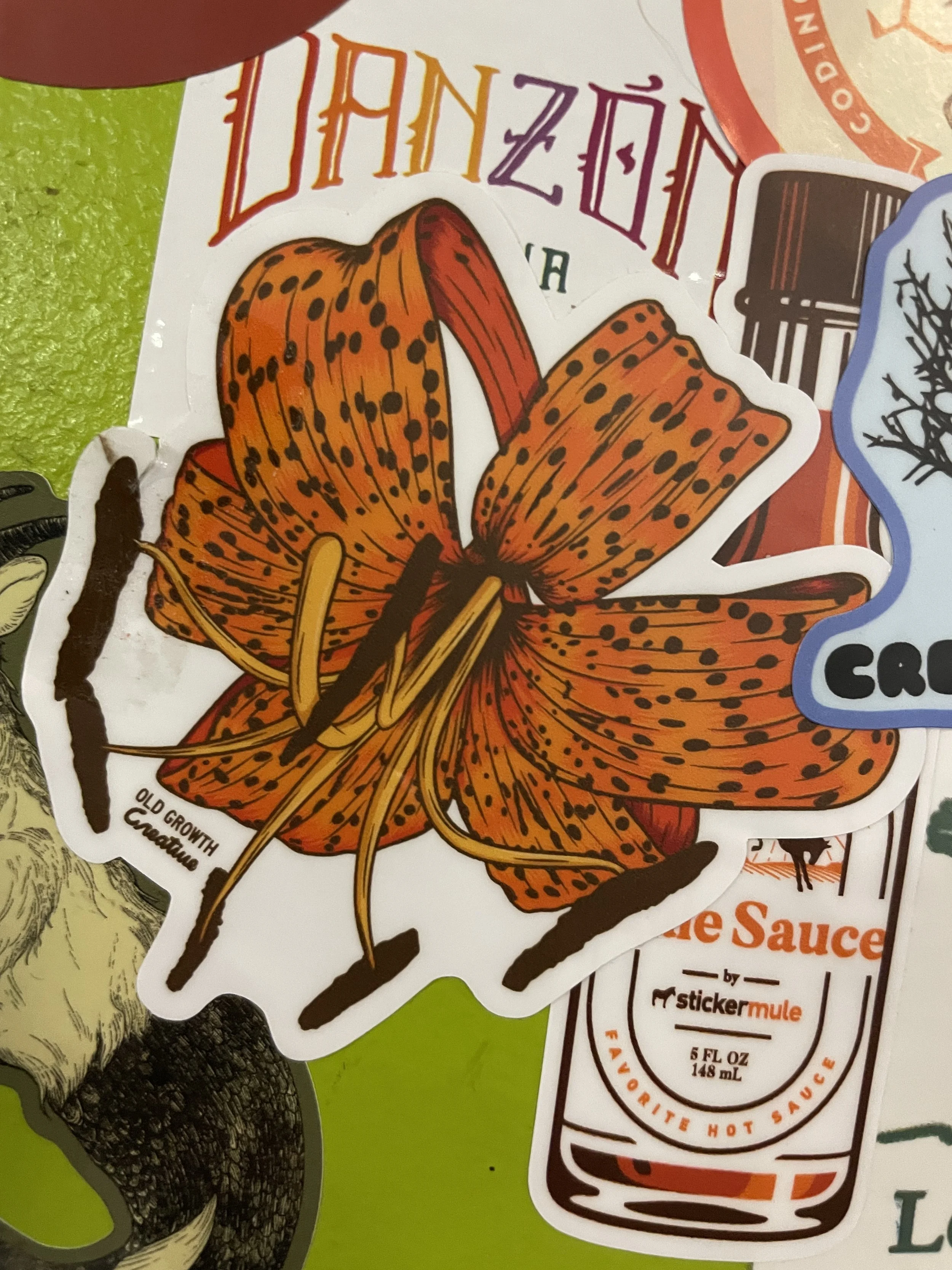 Tiger Lily Sticker 2 Old Growth Creative.JPG