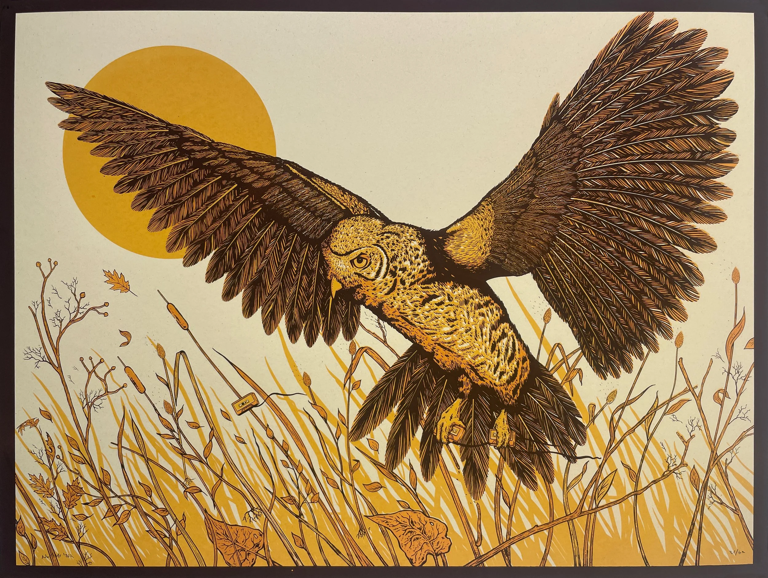 Nick Nortier Owl Screenprint 2.jpg