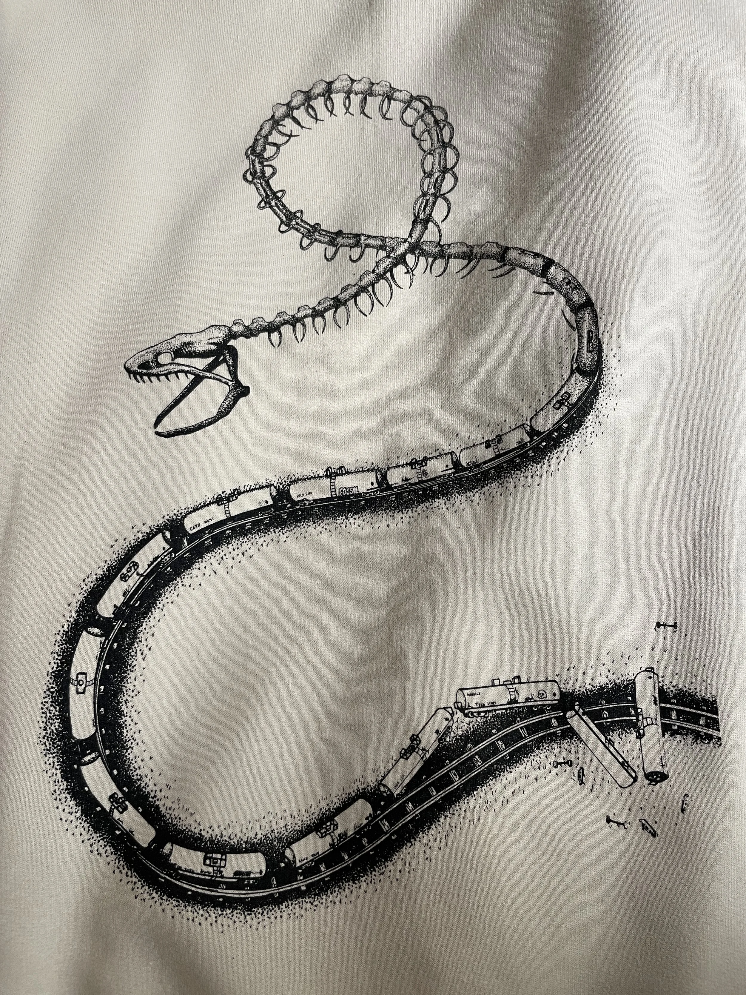 Old Growth Creative Snake Train Fossil Fuels Crew Sweater 5.JPG
