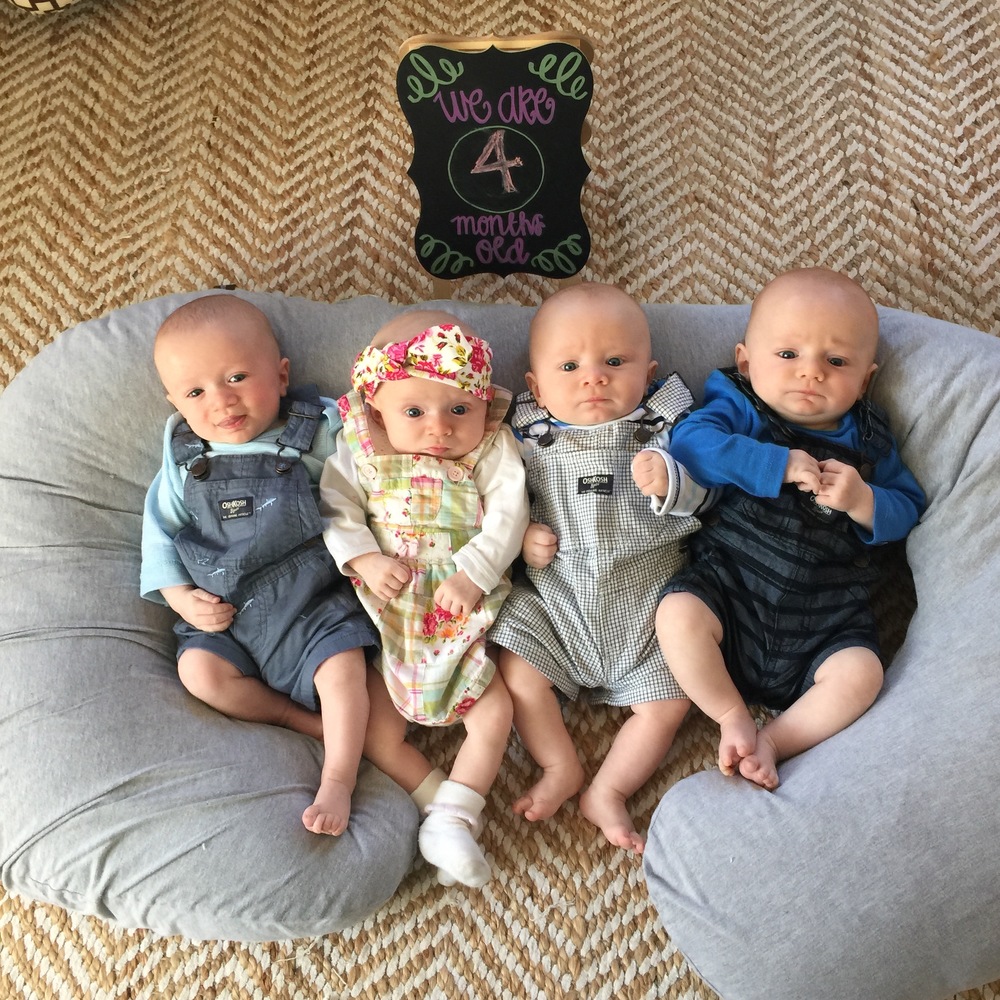 Corroderen Macadam muis of rat 4 Babies at 4 Months — Fourtified Family