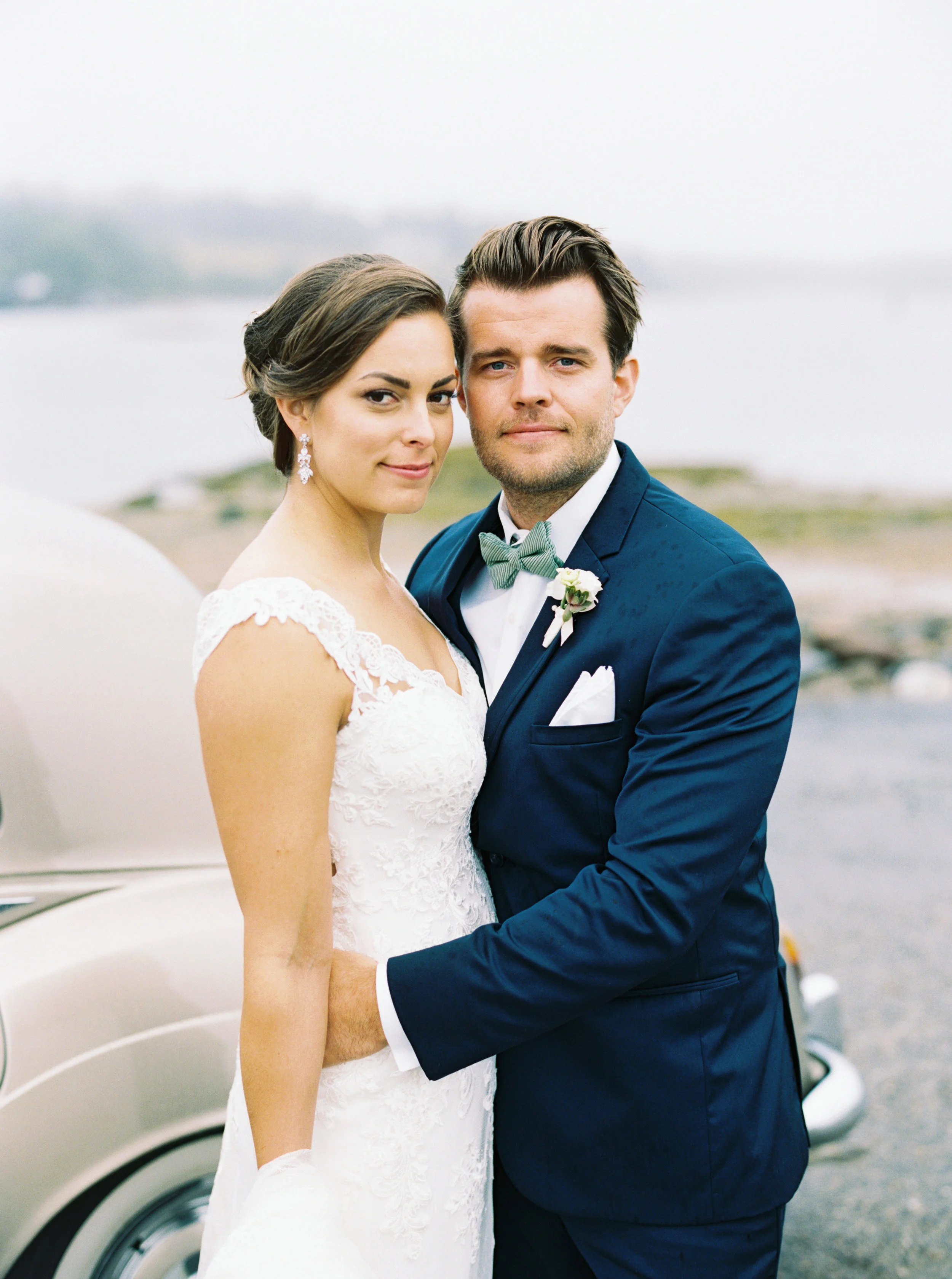 Sonja + Lars, A Rainy Wedding Day in Maine