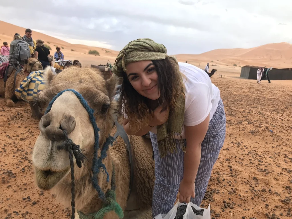 Me with a camel in the Sahara.jpg