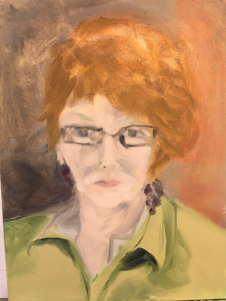 Self-portrait BEFORE Stanka....