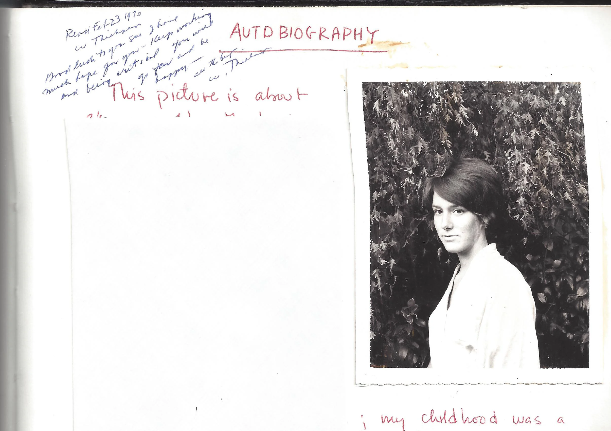That’s me at UC Davis in 1970 as an art student working toward my BA in Studio Art. I was inspired by Wayne Thiebaud the moment I met him, and he mentored me until my degree was complete. We also played tennis together!