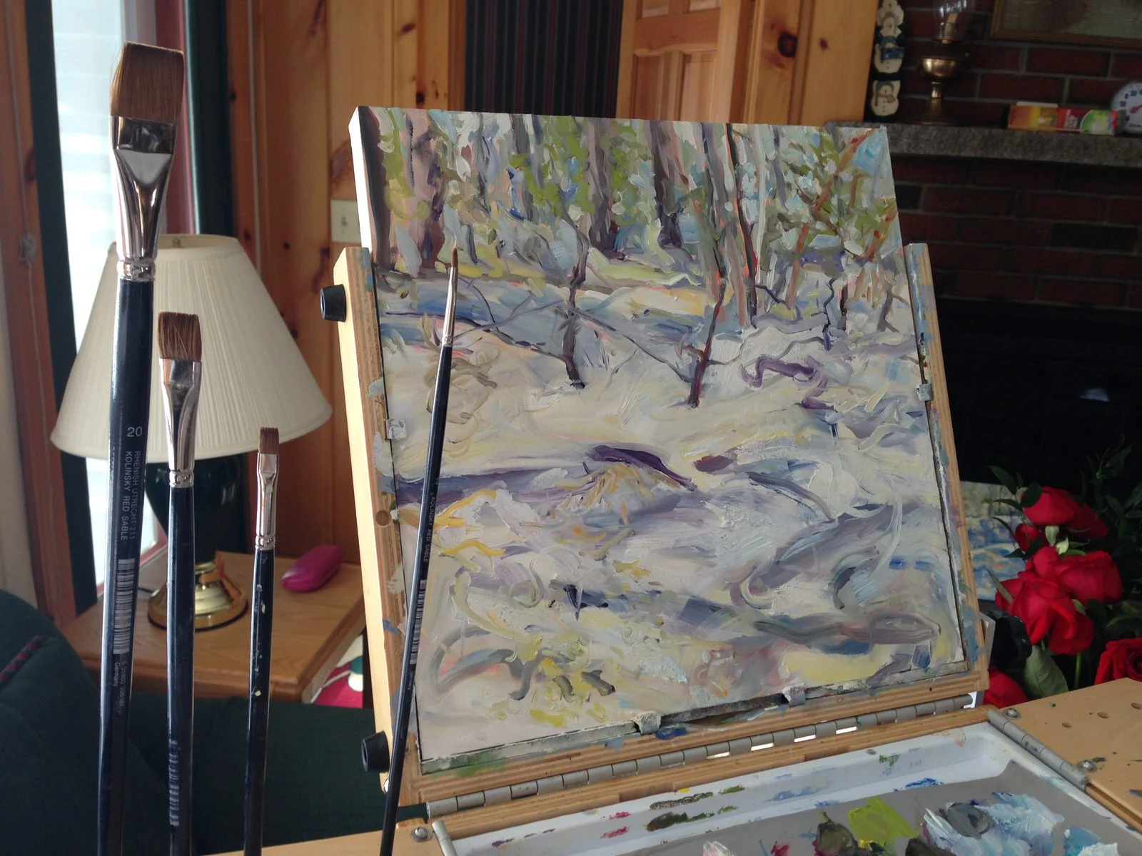 All that Snow (on location)