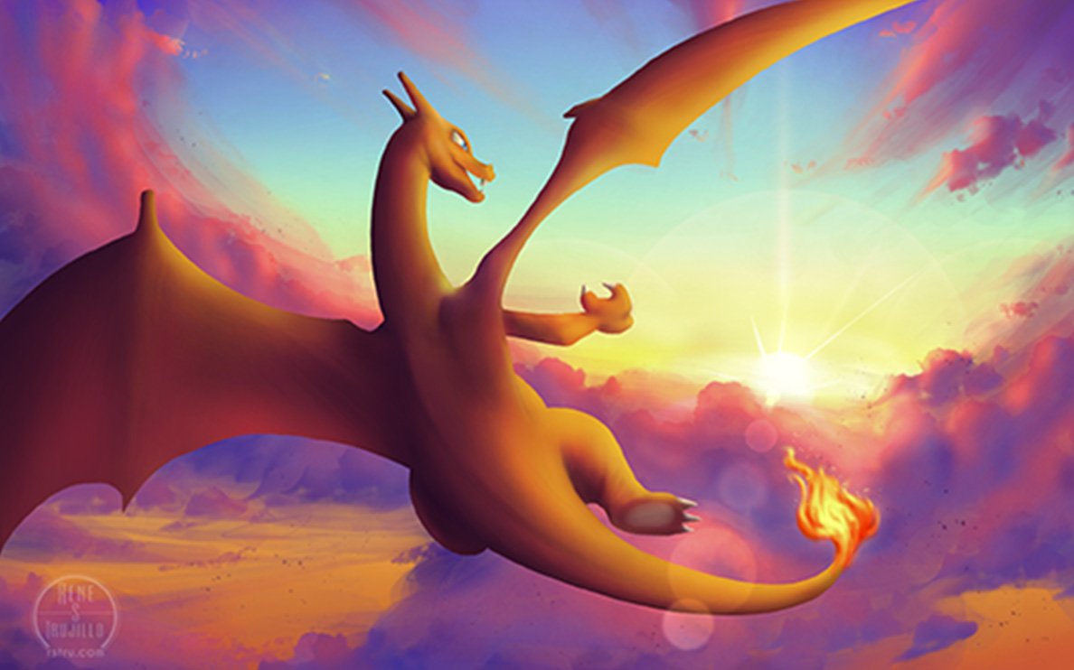Charizard at Dawn