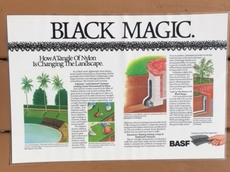 Holding earth together.