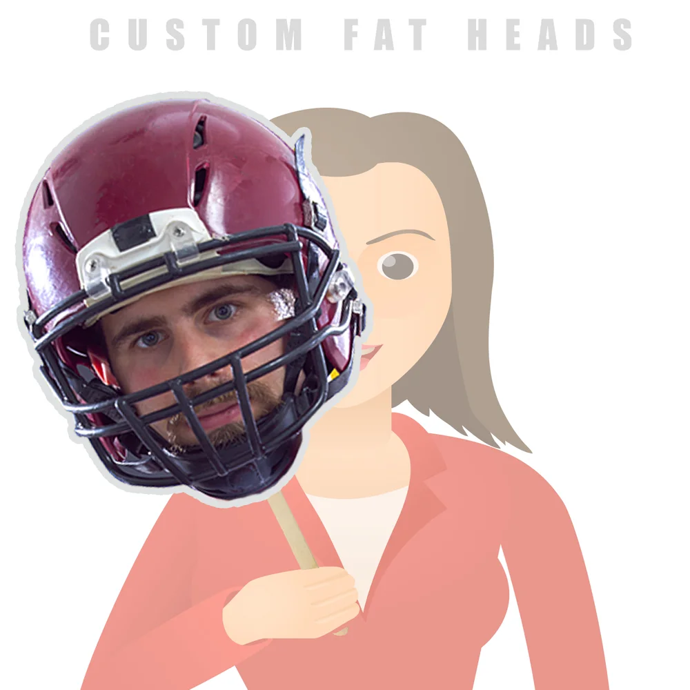 fatheads wearable football helmets NFL Squeezymate Blind Helmet Pack XL Fan Heads are a new and innovative product that offers football fans the opportunity to wear a realistic Schutt Adult and Youth F7