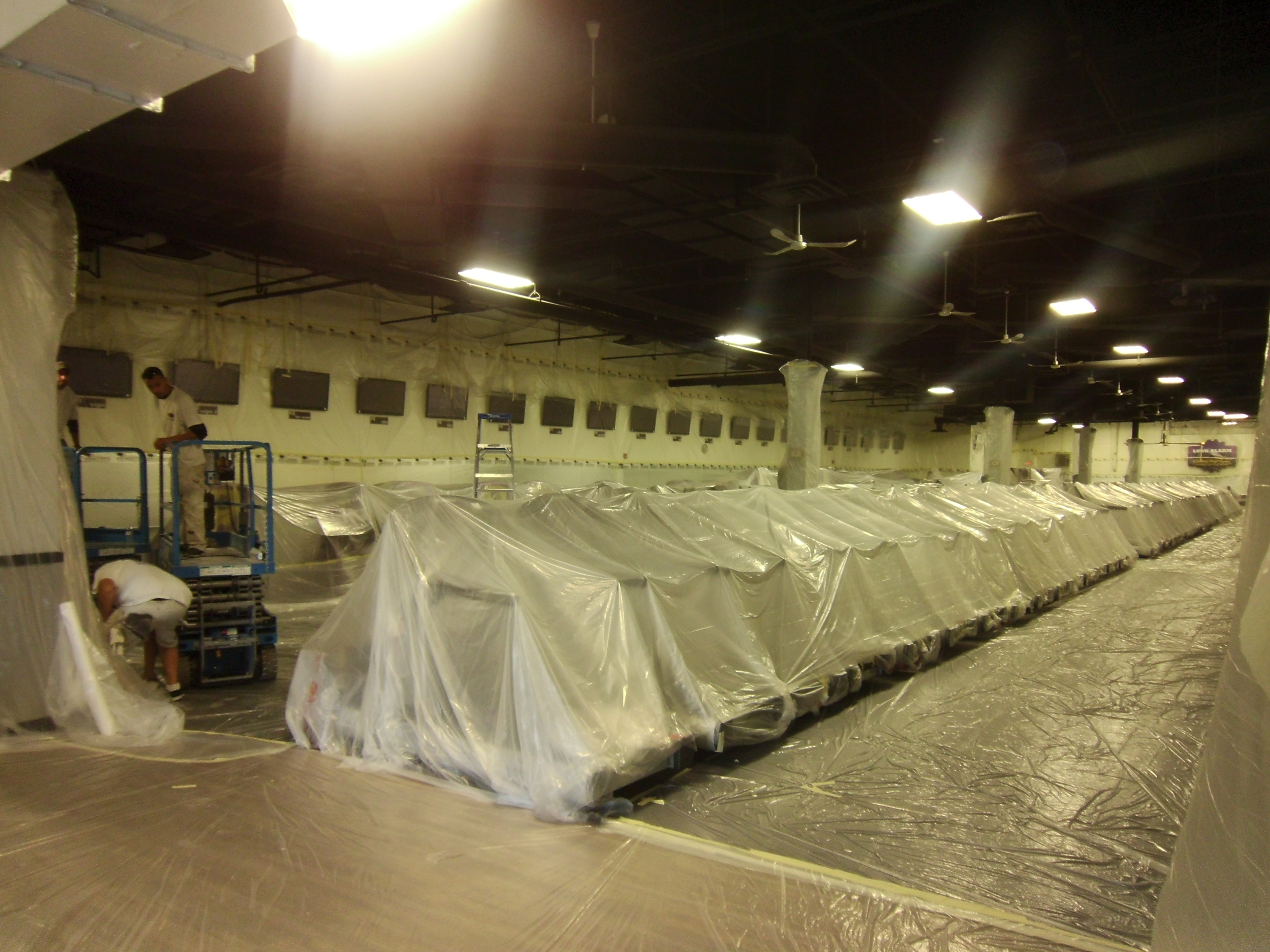 Planet Fitness - Preparation For Spray.JPG