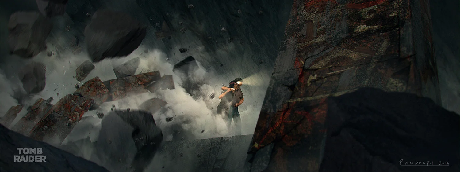 Tomb Raider 2018 Concept Art, Randolph Watson