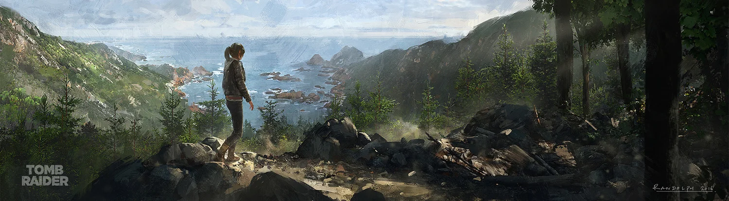 Tomb Raider 2018 film concept art, Randolph Watson