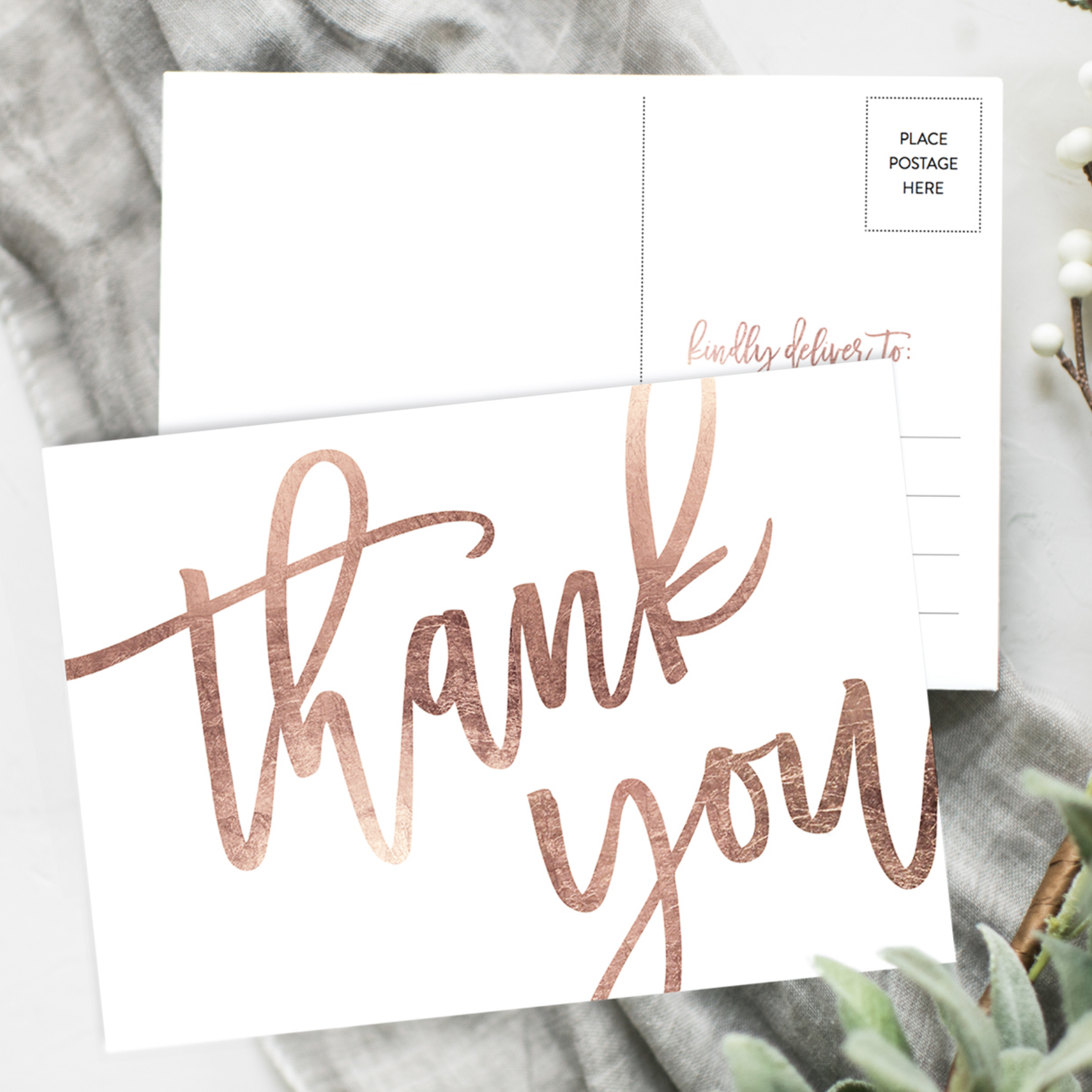 Thank You Postcards ($14.50)