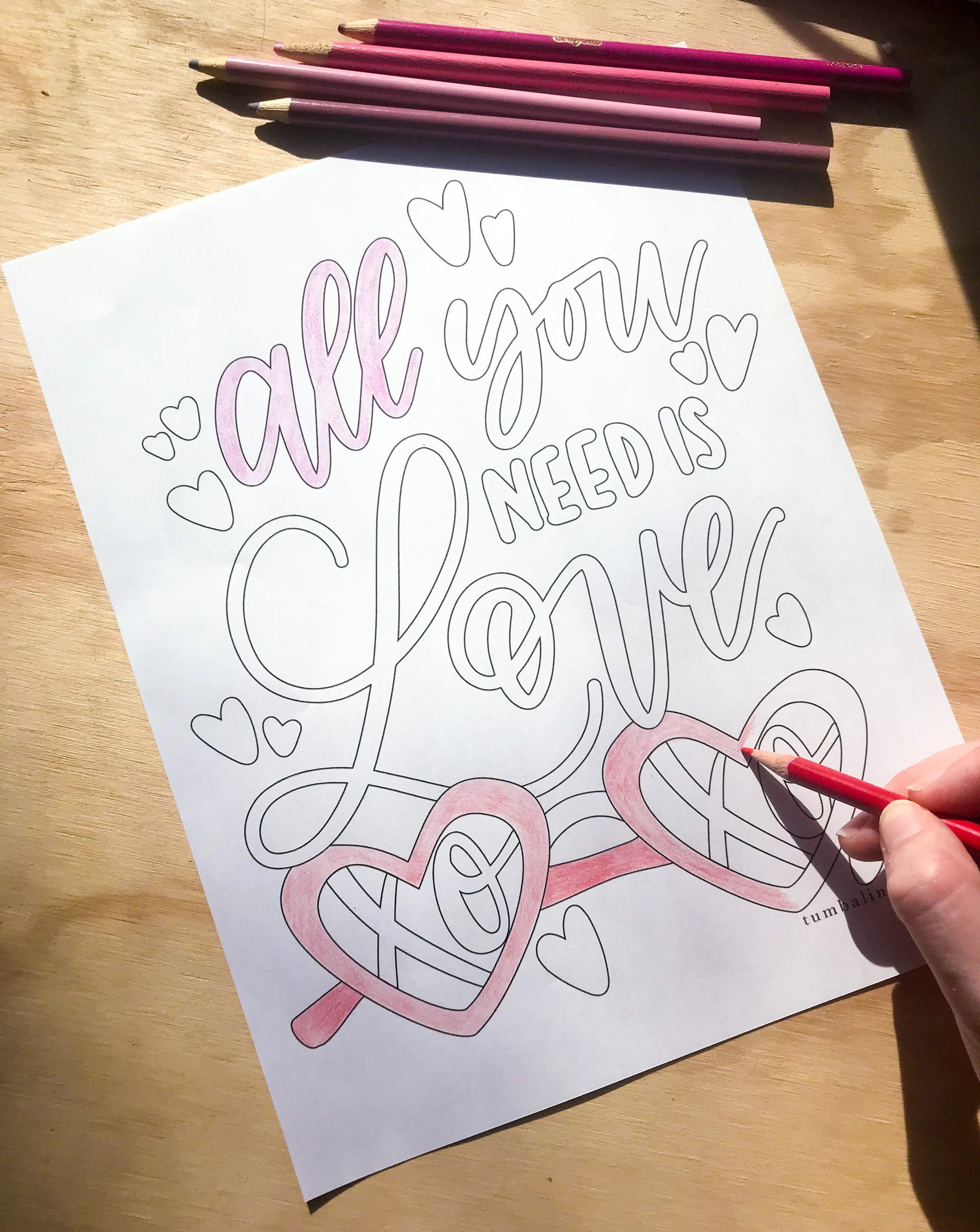 FREE Printable Coloring Page Quote