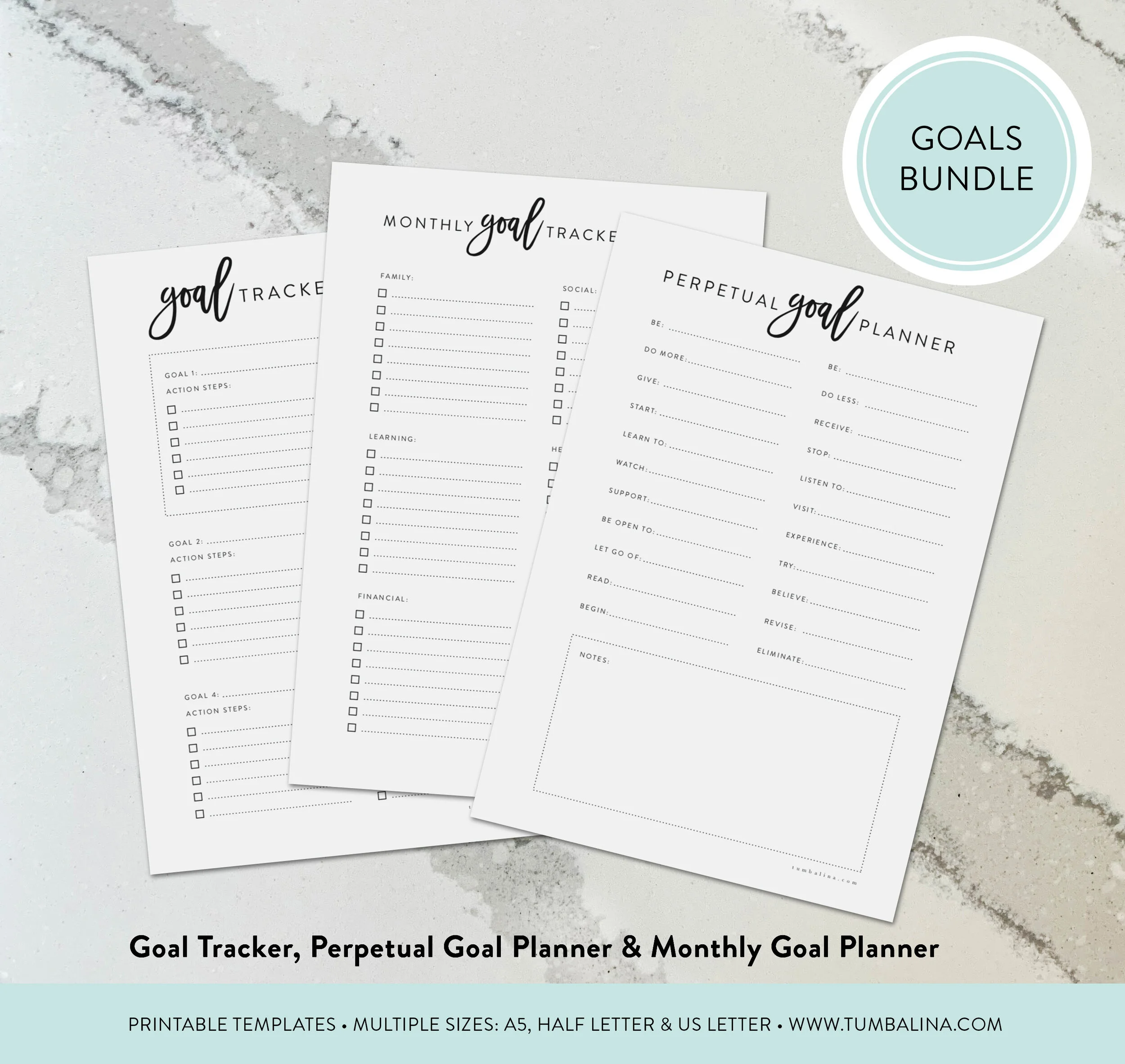 Script Goal Planning Bundle