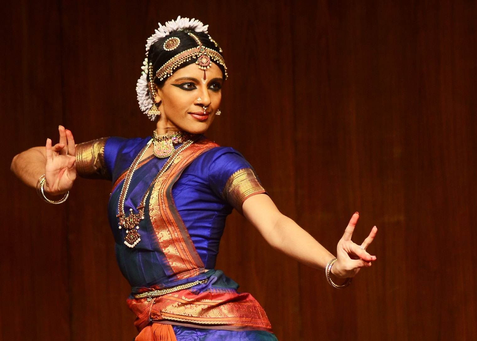 "Aparna Ramaswamy is a vision of sculptural lucidity whose dancing brings a full-bodied awareness to complex rhythms and shifts of dynamics." — Gia Kourlas, The New York Times