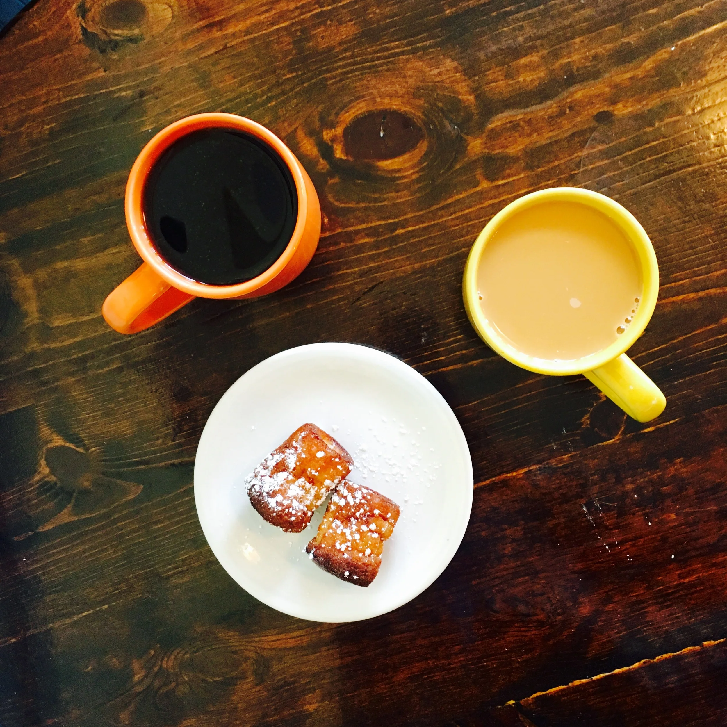 Coffee & Caneles from RVA's WPA Bakery in Church Hill