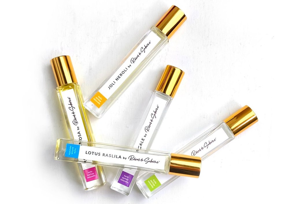 Natural Roll-On Perfume Oil — Rêves de Sabine