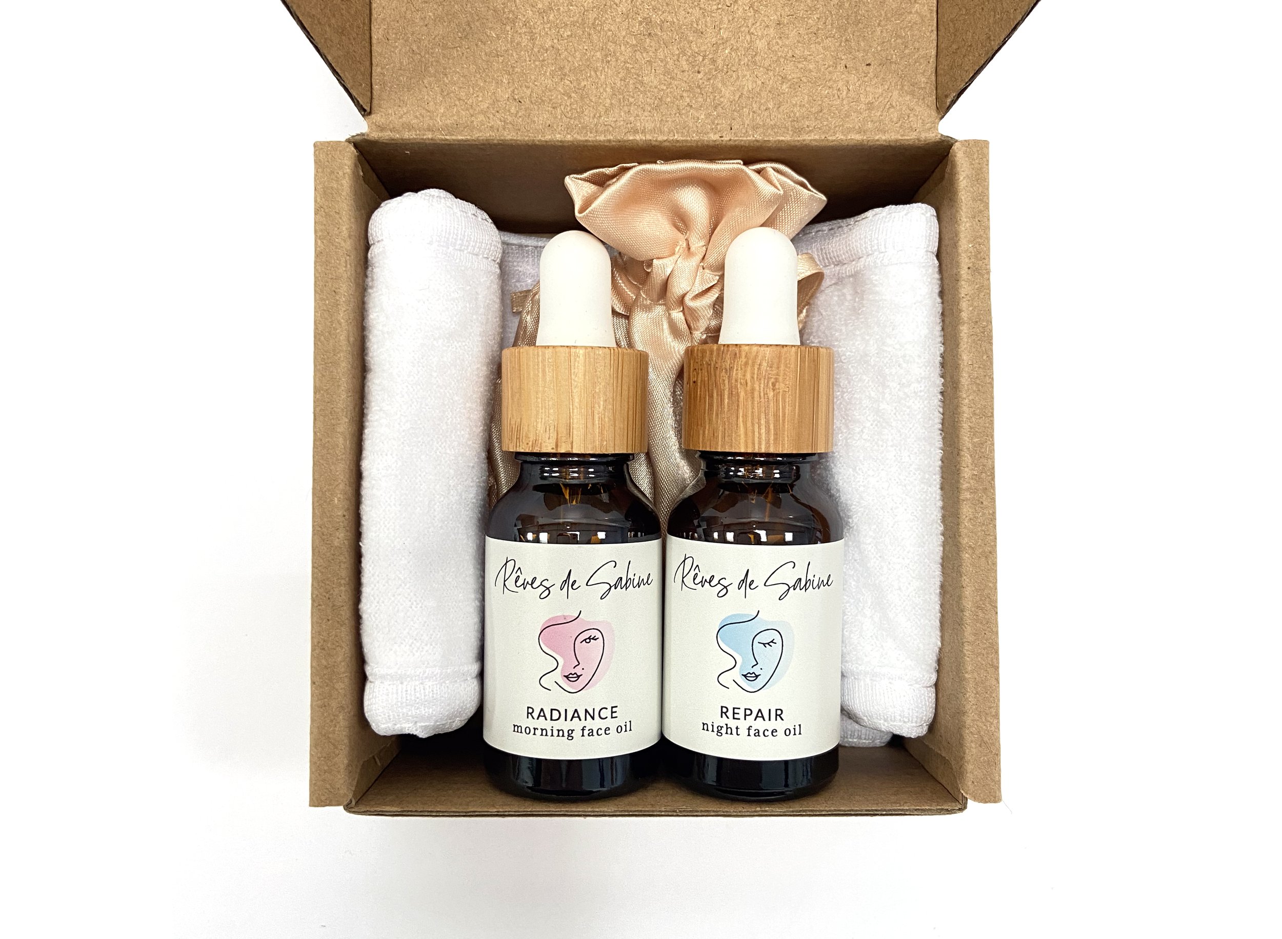 AM/PM Face Oils and Gua-Sha Set