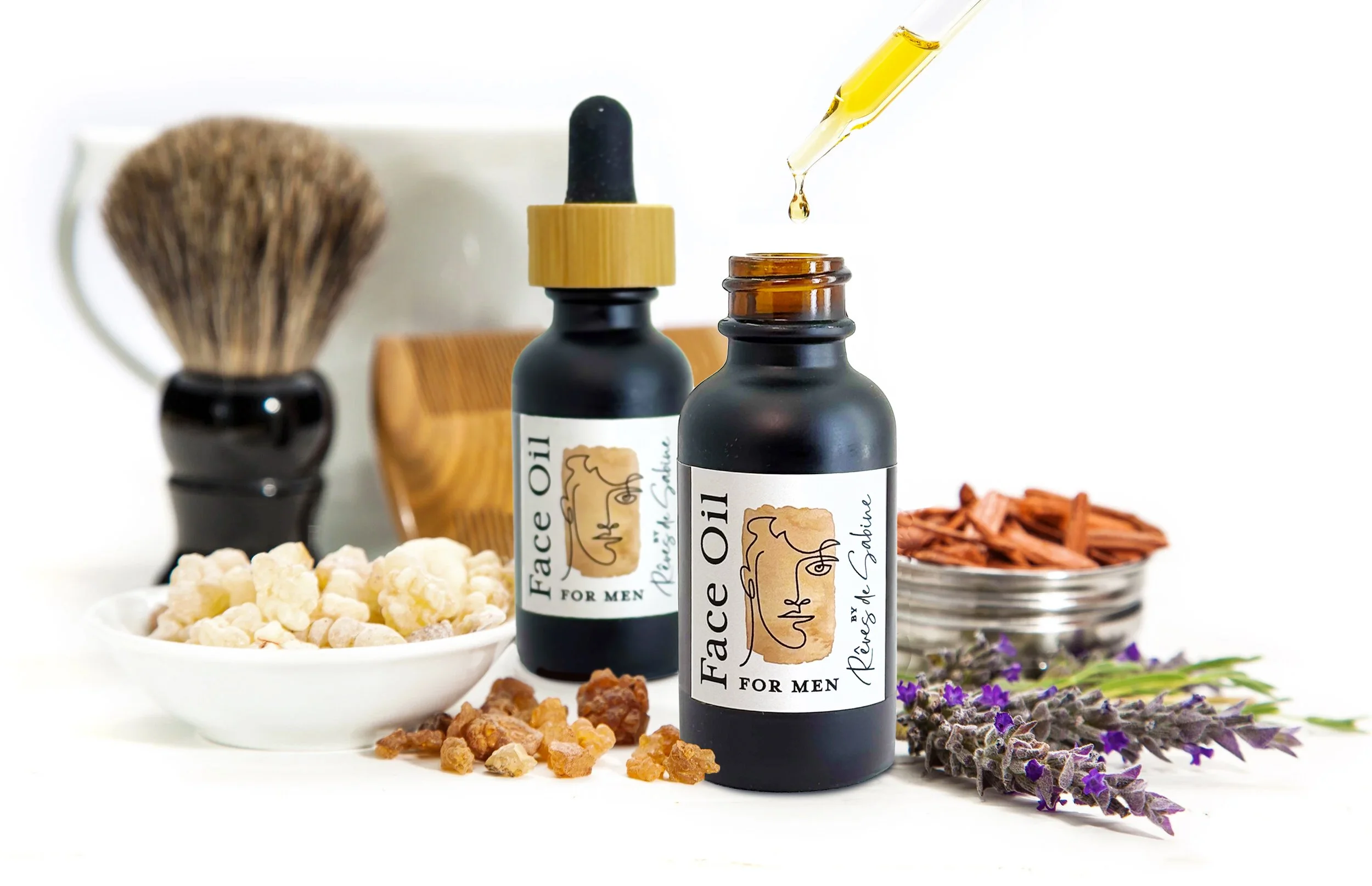 Face Oil for Men - Soothing & Healing | 1 oz