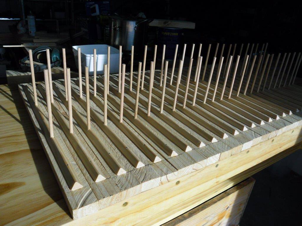Top Bars made at Swampy Hollow Farm