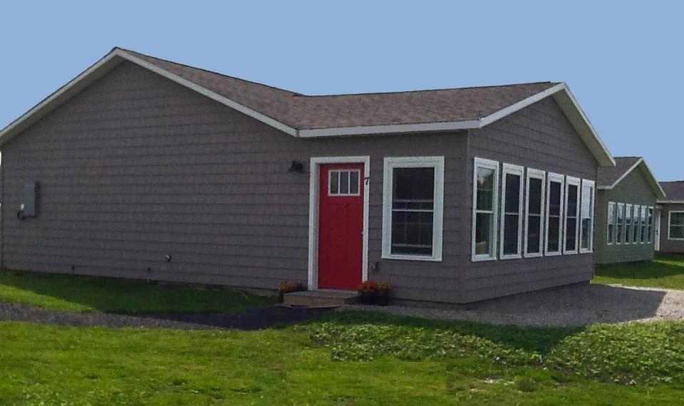 Isle View cottage exterior