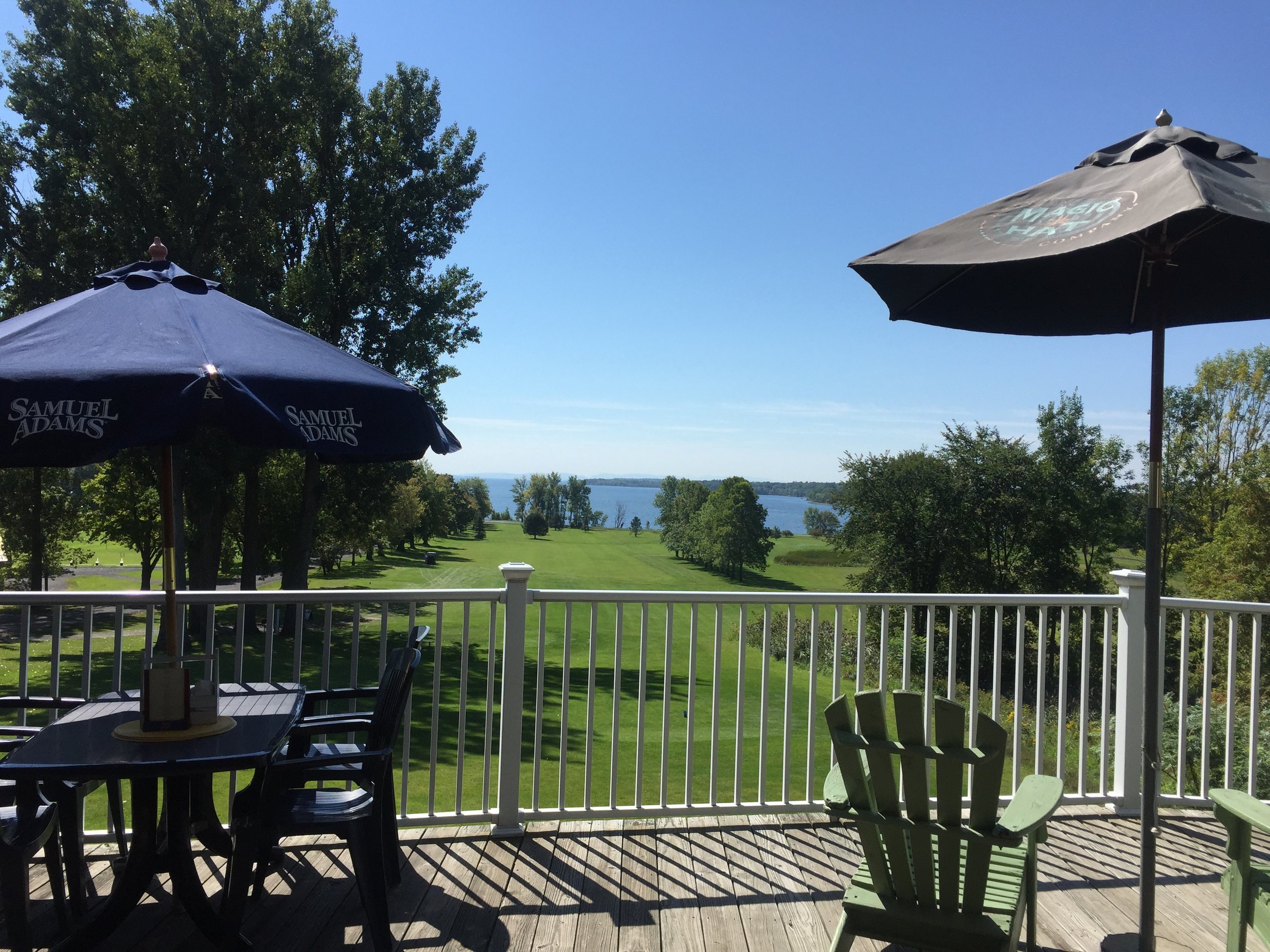 Deck at Alburgh Country Club