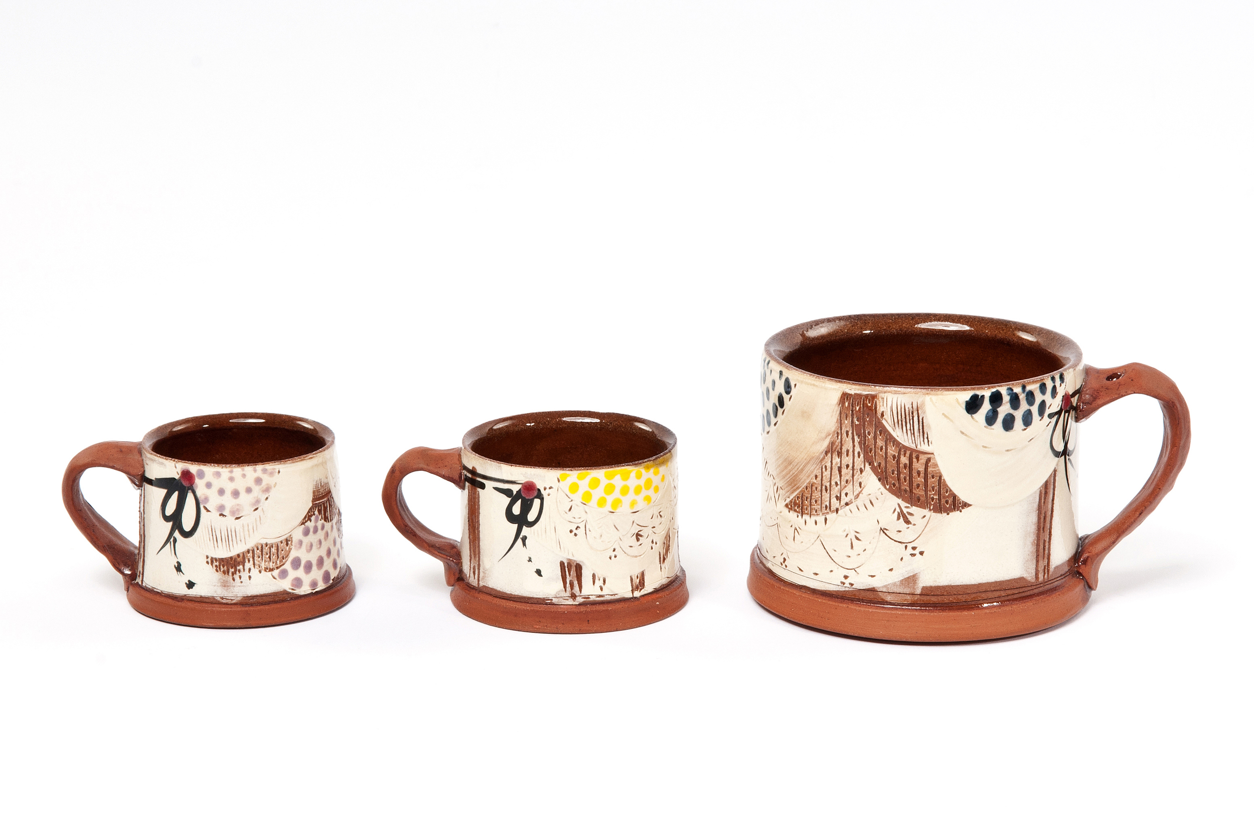  Espresso Cups £28, Mugs £32 